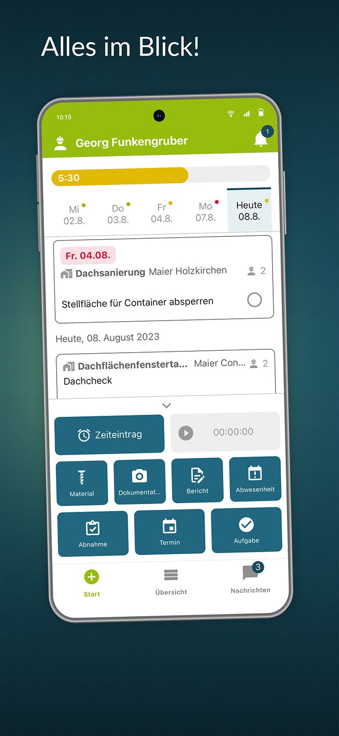 Digiholz alles im Blick