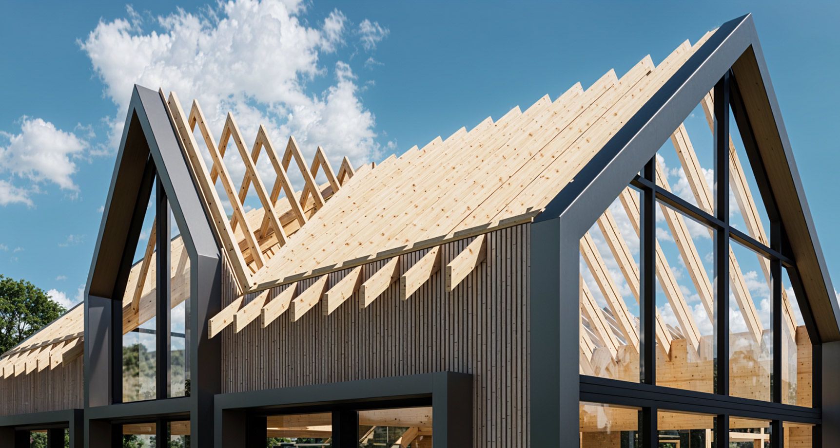 Woodcon Dach Holzbau