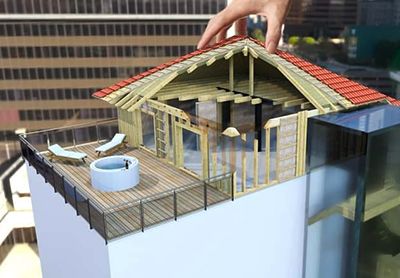 Holzhausplaner Aufstockung