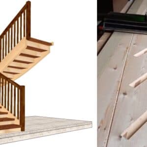 Treppe Fertigung