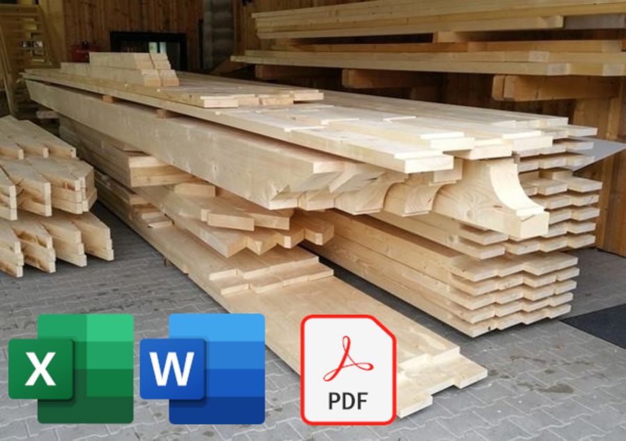 Zimmerer-, Dach- und Stahlliste